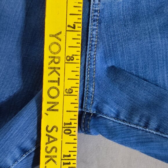 AG Adriano Goldschmied jeans women's size 32R denim blue Prima Cigarette leg - Picture 14 of 15